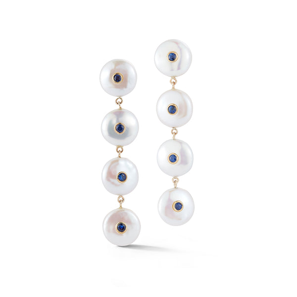 Les Perles Four Drop Earring