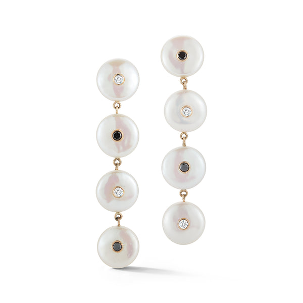 Les Perles Four Drop Earring