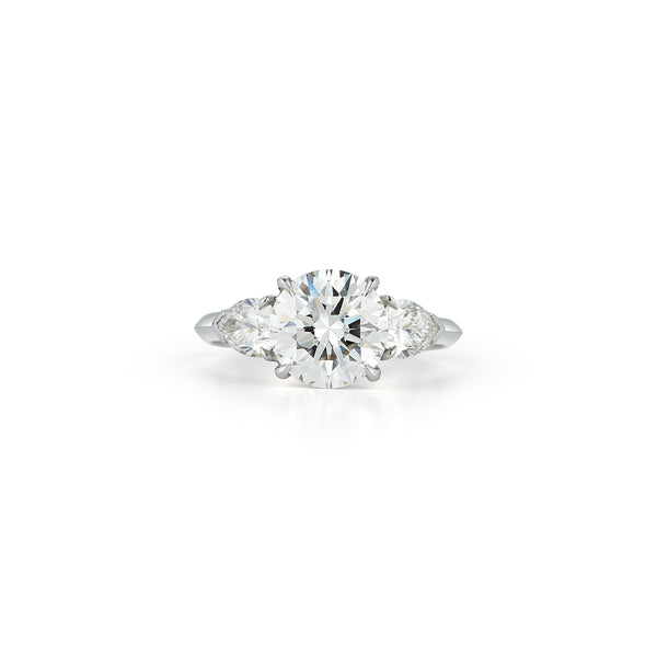 Three-Stone Diamond Engagement Ring