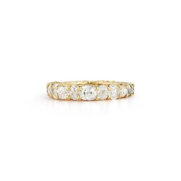 Custom Couplet Reset Diamond Eternity Band