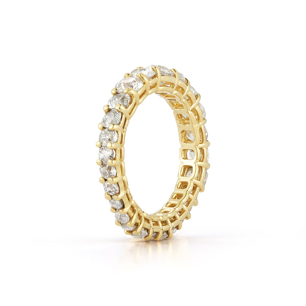 Custom Couplet Reset Diamond Eternity Band