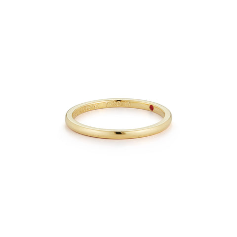 Les Classiques Thin Gold Wedding Ring