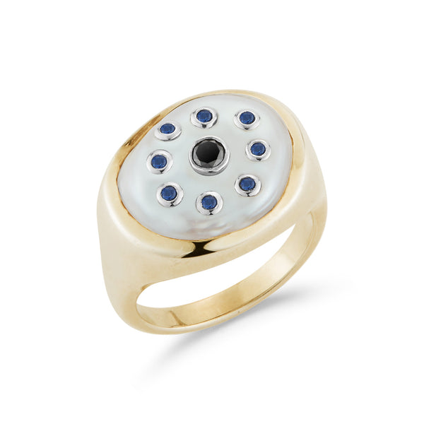 Les Yeux Signet Ring
