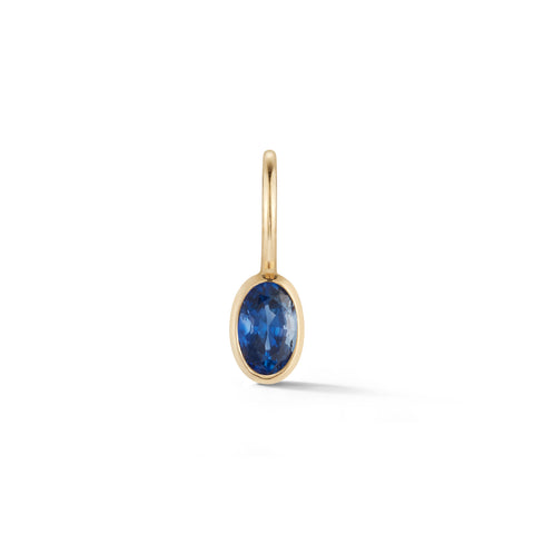 Les Classiques Oval Blue Sapphire Drop