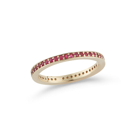 Les Classiques Channel Ruby Ring